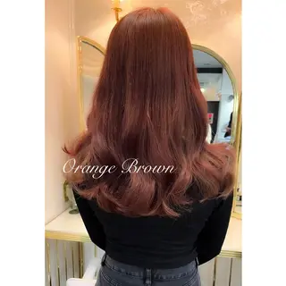 ロング カラー miyu /トレンド カラー×艶髪のヘアスタイル