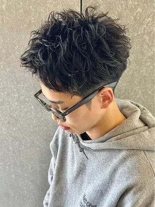 ショート メンズ メンズ専門　太田 楽々のヘアスタイル