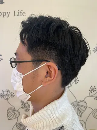 ショート 梶谷 和希のヘアスタイル