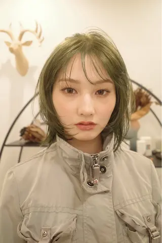 カラー 西尾市Tau  豊田 隆人のヘアスタイル