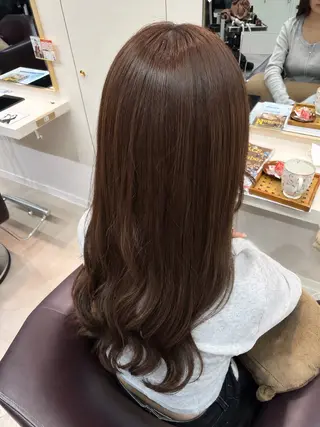 ロング カラー 横浜/うるつや 🌟ダブルカラー🥣のヘアスタイル