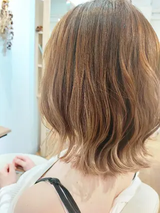 ミディアム 髪質改善/美髪矯正/ 京橋/satokoのヘアスタイル