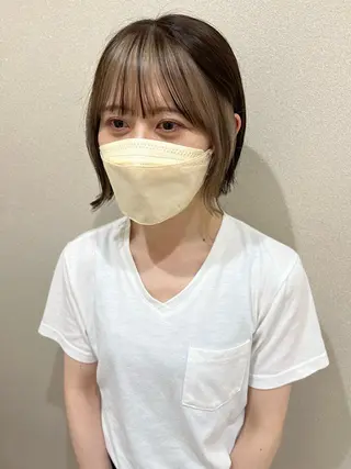 ショート 外国人対応 佐久間のヘアスタイル