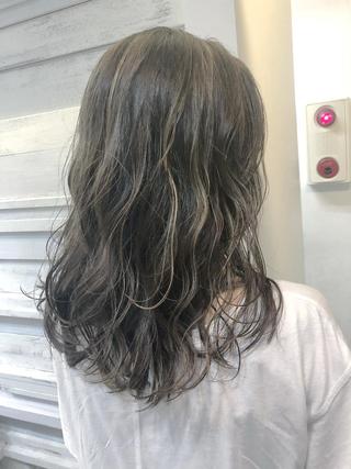 ロング 植田 敬太のヘアスタイル