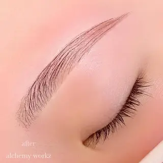 アイブロウ alchemy workzのマツエク・マツパデザイン