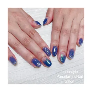 ミディアム ネイル 🐾enen style 🐾のネイルデザイン