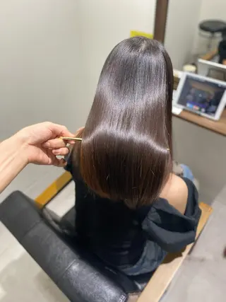 ロング 🫧美髪矯正のプロ 🫧宇山のヘアスタイル