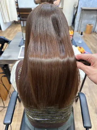 ロング SNS撮影用 髪質改善モデル募集のヘアスタイル