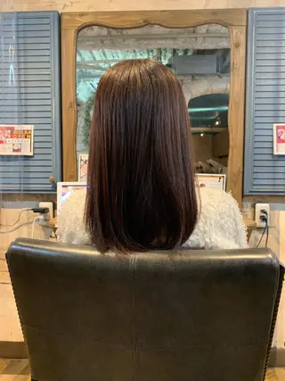ロング repose日本橋 室町のヘアスタイル