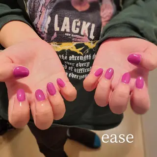 ショート カラー キッズ パーマ ネイル ヘアアレンジ マツエク・マツパ メンズ アイブロウ ease NAILSALONのネイルデザイン