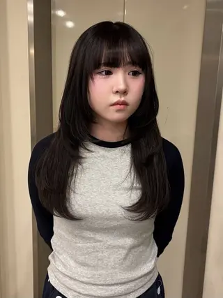 カラー hair &eye あおいのヘアスタイル