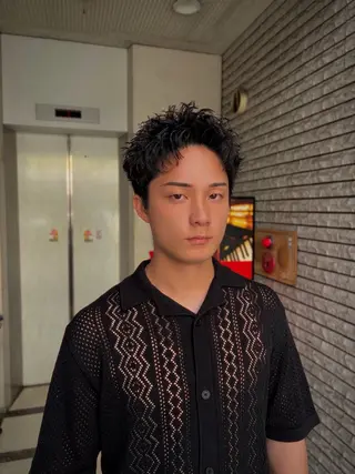 ショート パーマ メンズ UMM daichi メンズパーマのヘアスタイル