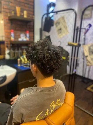 パーマ メンズ 【メンズパーマ】 山下勝勲のヘアスタイル