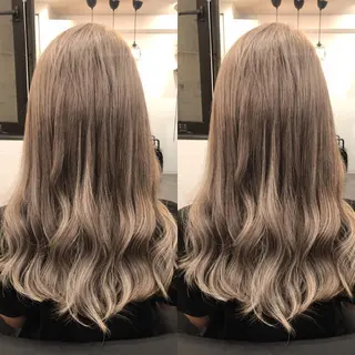 セミロング 100%高級人毛使用 LANIUMEDAのヘアスタイル
