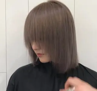 ミディアム Acchon/心斎橋 💚ダブルカラーのヘアスタイル