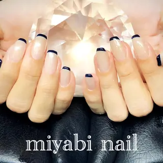 ネイル miyabi nail 桂川駅近くのネイルデザイン