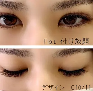 マツエク・マツパ ti+ itoのマツエク・マツパデザイン