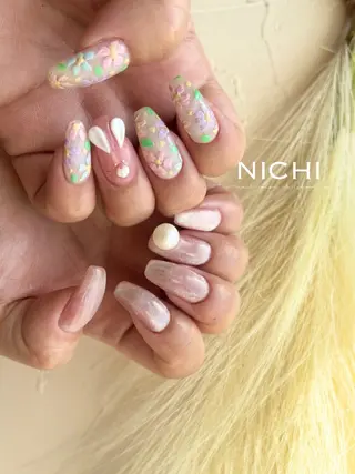 ネイル NICHI 田所梨英のネイルデザイン