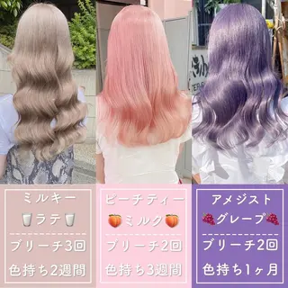 セミロング カラー ヘアアレンジ メンズ ハイトーン特化💍 NØRN💍韓国のヘアスタイル