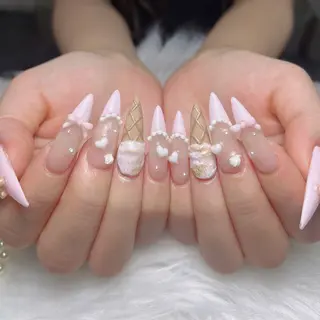 ネイル Sora nail 長さ出し専門店のネイルデザイン