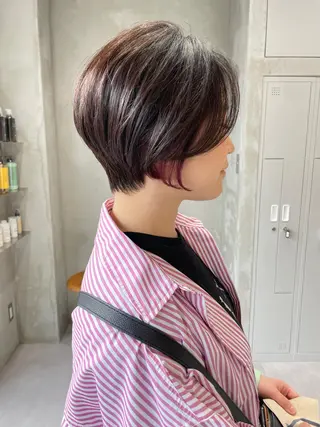 ショート カラー 華 /ショート/ボブのヘアスタイル