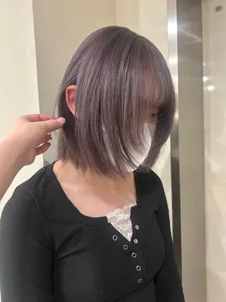 ミディアム hair&eye🎀 /momoKaのヘアスタイル