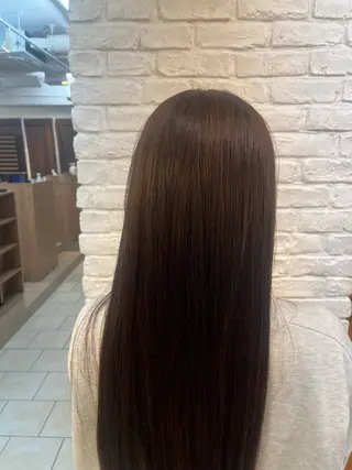 ロング カラー 北原 亮のヘアスタイル