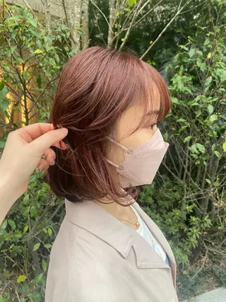 カラー なかむら ゆきのヘアスタイル