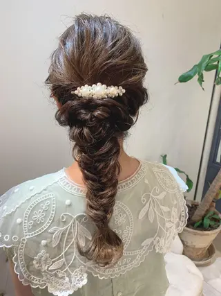ヘアアレンジ 美髪矯正✨🌷関 郁美🌷のヘアスタイル