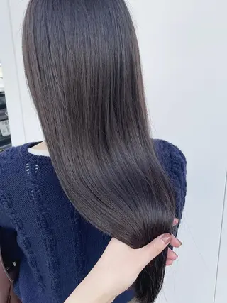 ロング カラー riru/髪質改善/ 透明感カラーのヘアスタイル