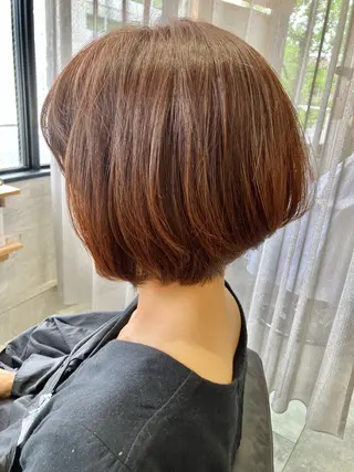 ショート 須賀 知穂のヘアスタイル