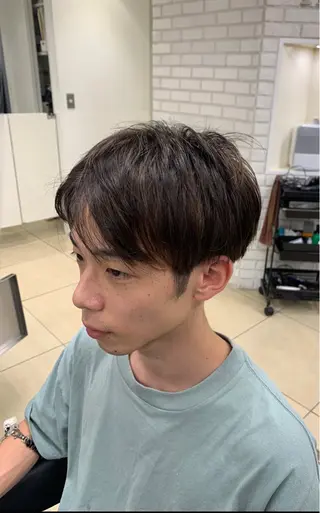 ショート メンズ 芦分 裕太のヘアスタイル