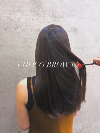 ミディアム カラー 透明感カラー/艶 ✖️上品/修生🥀のヘアスタイル