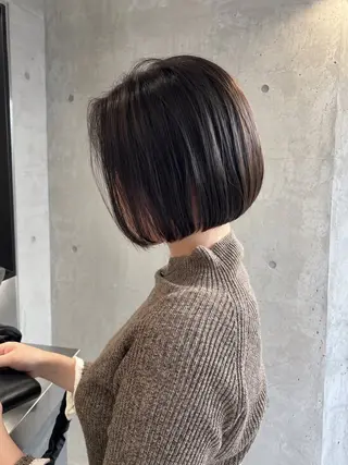 ショート カラー ボブ専門美容師 /ミヤノのヘアスタイル