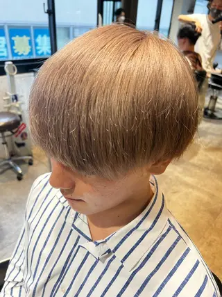 ミディアム カラー メンズ メンズ専門　店長 大澤幸平のヘアスタイル