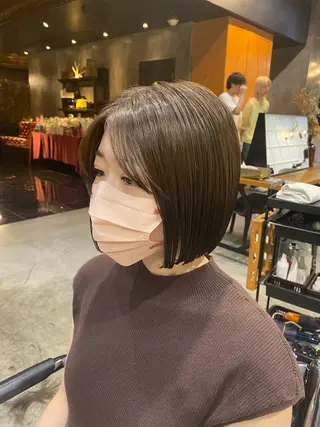 カラー 透明感カラー🌿 グレージュ🐺陽介のヘアスタイル