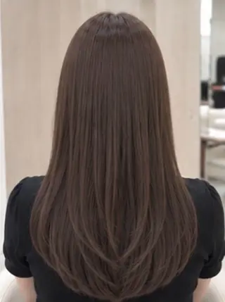 ロング カラー FORCE 青木明日翔のヘアスタイル
