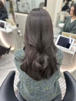 ミディアム カラー 【博多髪質改善】 吉村 清志のヘアスタイル