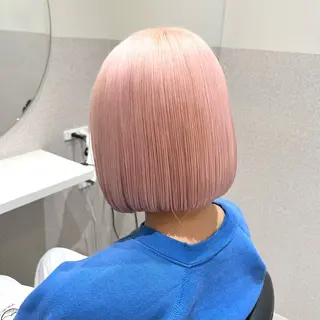 ショート カラー 🩵ブリーチカラー MIORI🩵のヘアスタイル