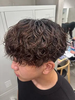 ショート パーマ メンズ 名古屋メンズパーマ /松井生のヘアスタイル