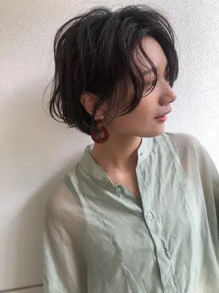ショート e rikaのヘアスタイル