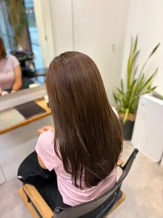 ロング カラー 透明感うる艶カラー ¦コユキ🫧💞のヘアスタイル