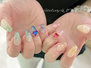 ネイル アトリエAIHA★ フィルイン推奨サロンのネイルデザイン