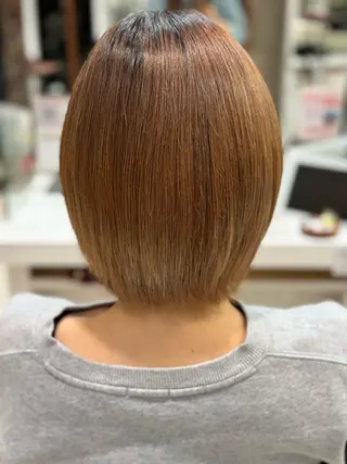 ショート 髪質改善・縮毛矯正 大石　郷のヘアスタイル