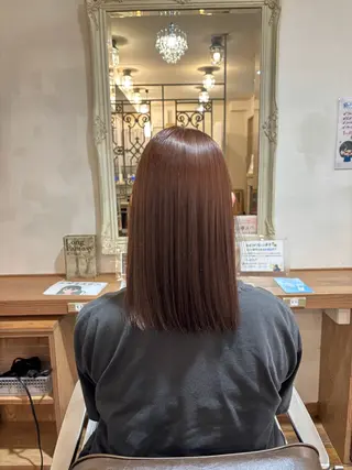 ミディアム パーマ さかむら ななみのヘアスタイル