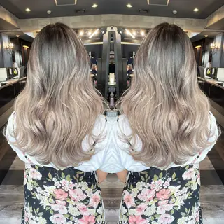 ロング カラー 【KIRA 代表】 TATSUYAのヘアスタイル