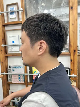 ショート メンズ 木村陸弥🌿似合わせ 再現性メンズヘアのヘアスタイル