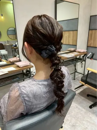 ヘアアレンジ 堀内 菜々美のヘアスタイル