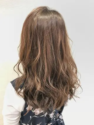 ロング カラー 【メンズ縮毛矯正】 田中秀斗のヘアスタイル