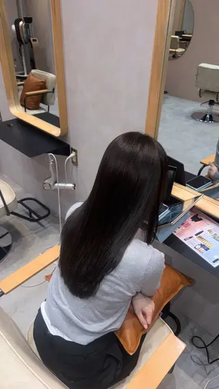 ロング 💙まの/ 透明感カラー💙のヘアスタイル